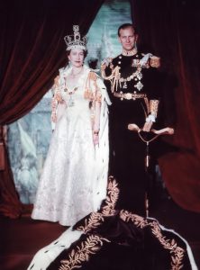 Elizabeth II and Prince Philip on Coronation Day by Cecil Beaton