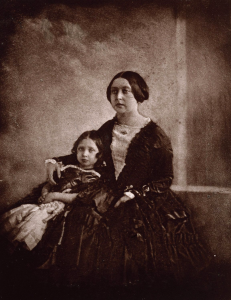 First photograph of Queen Victoria 